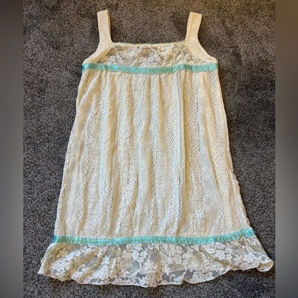 Vintage Lace Knit Slip Dress - Picture 3 of 3